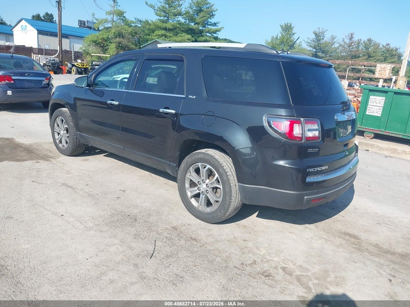 Vin: 1gkkvrkd7fj285477, lot: 46181323, gmc acadia slt 20153