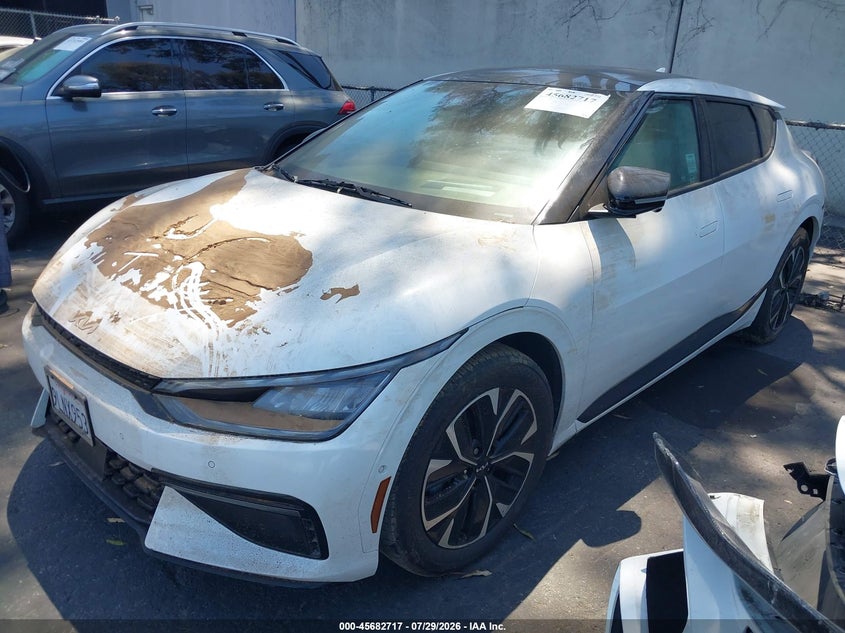 Vin: kndc44la3r5196528, lot: 46181326, kia ev6 gt-line 20242