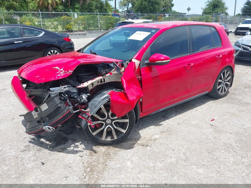 Vin: wvwhv7aj0cw023347, lot: 46181330, volkswagen gti 4-door autobahn 20122