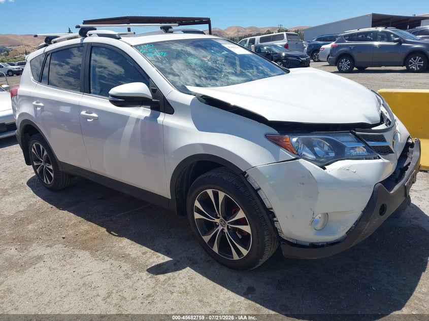 2015 Toyota Rav4 Limited VIN: 2T3YFREV0FW160958 Lot: 45682759
