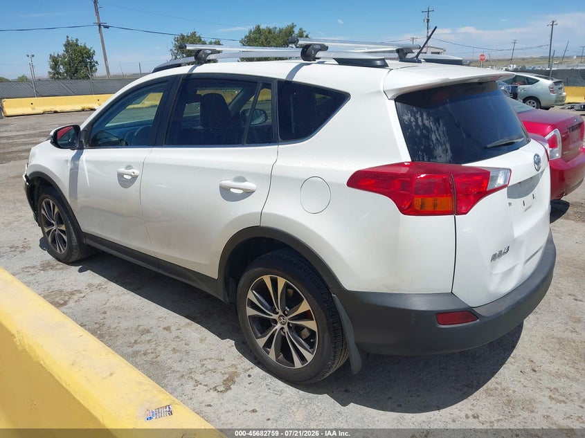 2015 Toyota Rav4 Limited VIN: 2T3YFREV0FW160958 Lot: 45682759