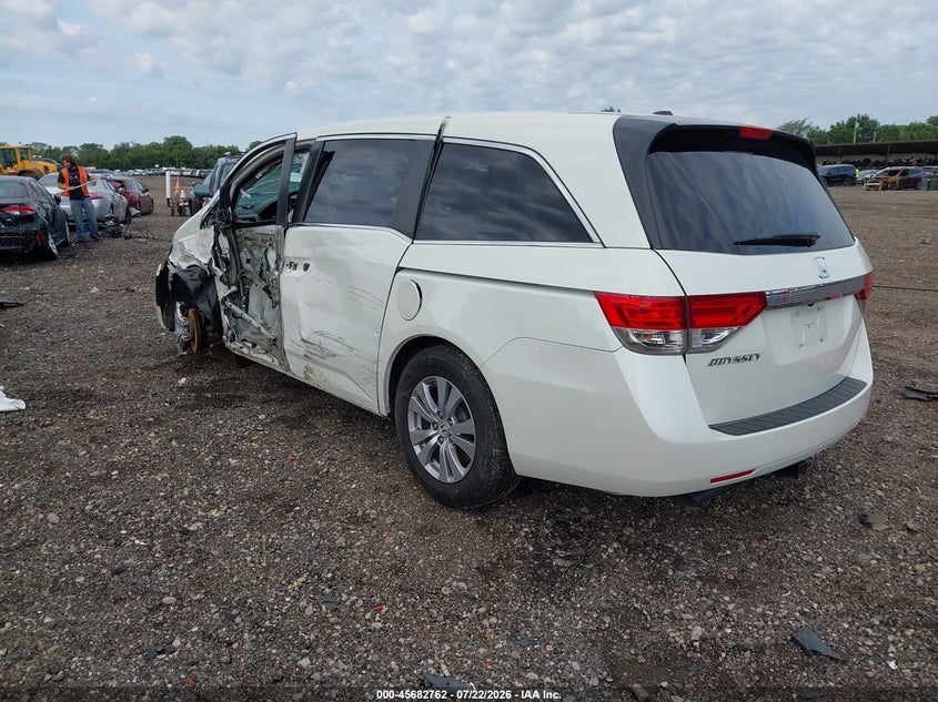 Vin: 5fnrl5h61gb157374, lot: 46181371, honda odyssey ex-l 20163