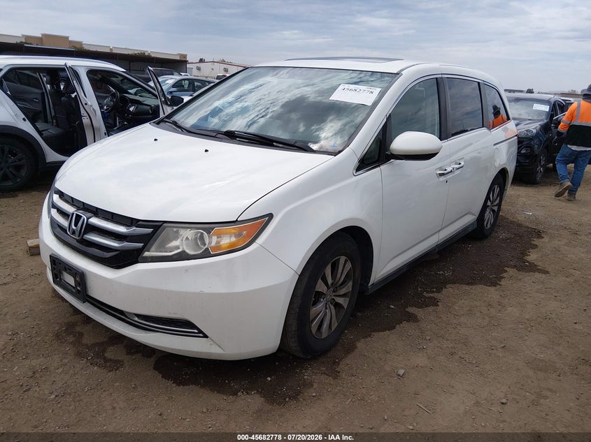2015 Honda Odyssey Ex-L 5FNRL5H60FB096095 photo 1