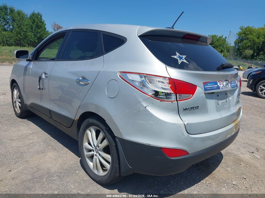 Vin: km8jucac2du623374, lot: 46181399, hyundai tucson limited 20133