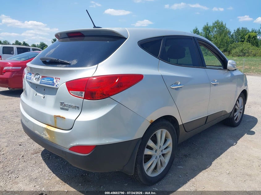Vin: km8jucac2du623374, lot: 46181399, hyundai tucson limited 20134