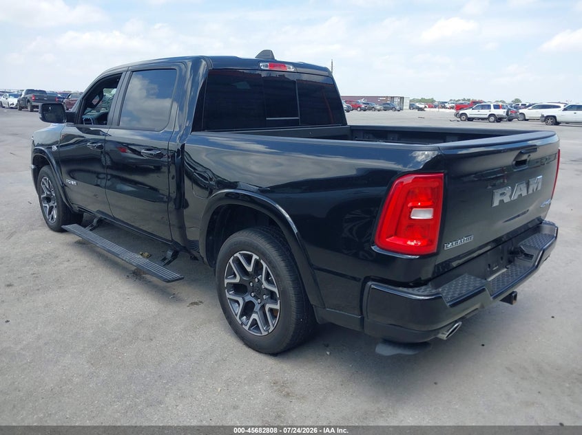 Vin: 1c6srfjt9tn270692, lot: 46181417, ram 1500 laramie  4x4 5'7 box 20263