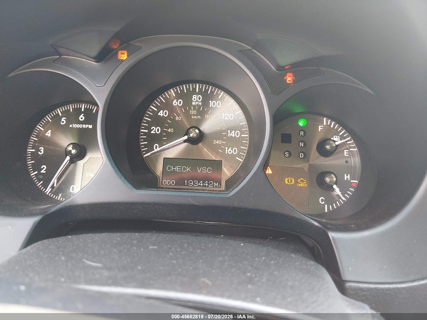 2007 Lexus Gs 350 VIN: JTHCE96S470011300 Lot: 45682819