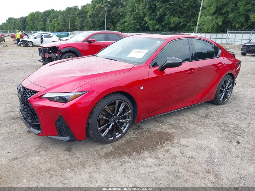 Vin: jthgz1b26s5087271, lot: 46181448, lexus is 350 f sport 20252