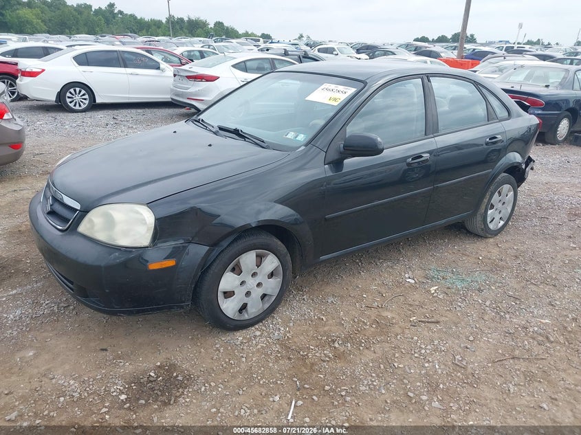 2008 SUZUKI FORENZA SEDAN 2.0L I-4 DOHC, 127HP