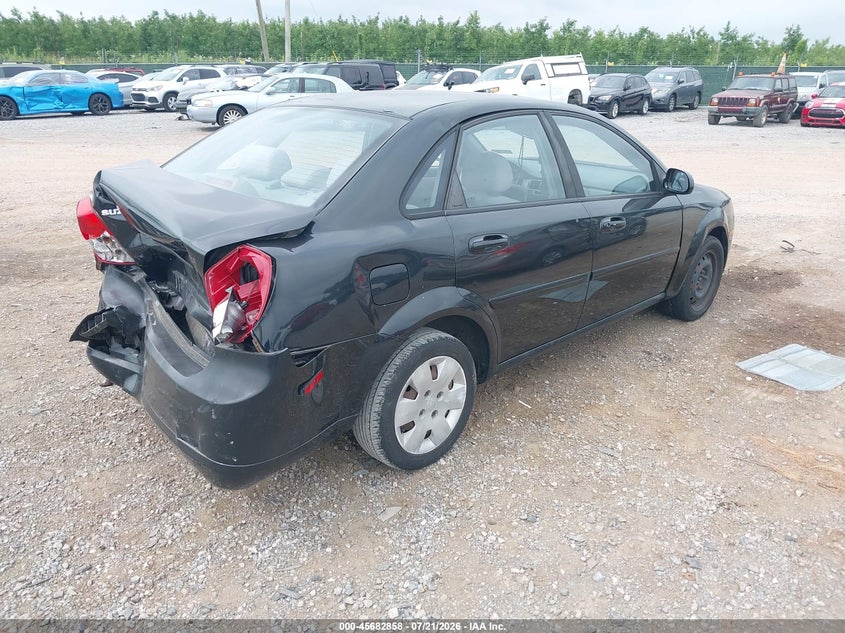 2008 SUZUKI FORENZA SEDAN 2.0L I-4 DOHC, 127HP