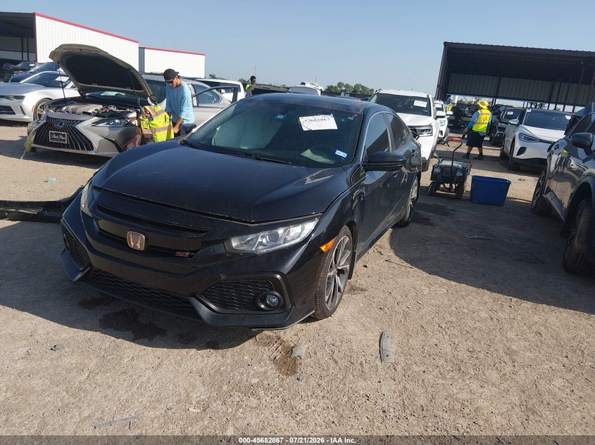 2019 Honda Civic, Right Side, IAAI, VIN 2HGFC1E50KH705358 — photo 2