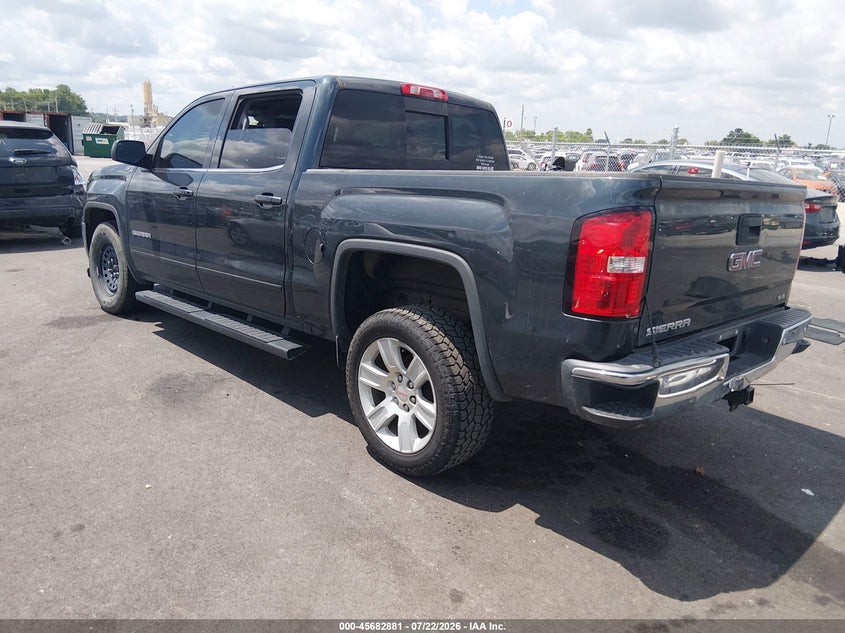 Vin: 3gtu2mec3jg499315, lot: 46181490, gmc sierra 1500 sle 20183