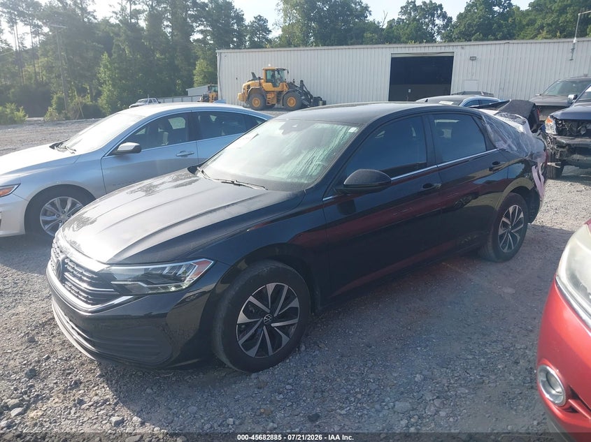 2022 VOLKSWAGEN JETTA auction photo 2