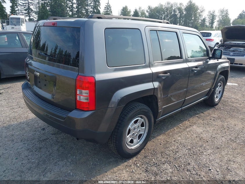 2014 JEEP PATRIOT auction photo 4