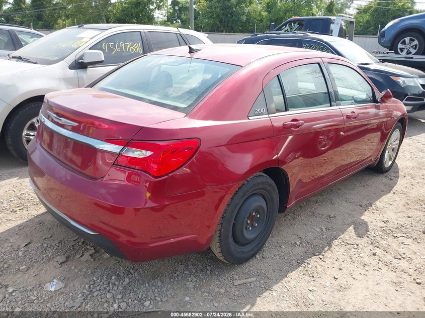 Vin: 1c3bc1fg0bn576577, lot: 46181511, chrysler 200 touring 20114