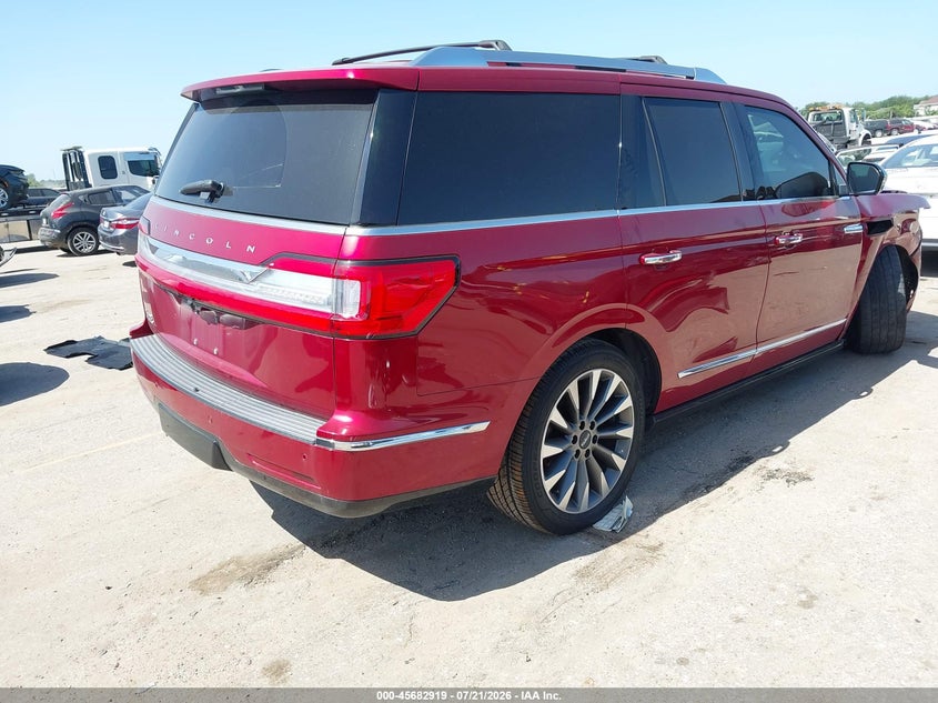 2019 Lincoln Navigator Select VIN: 5LMJJ2HT7KEL08065 Lot: 45682919