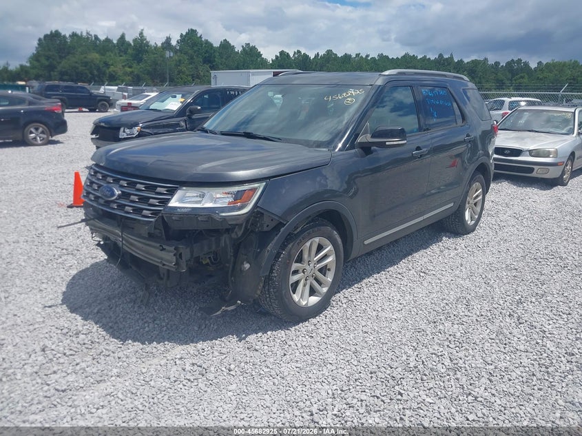 Vin: 1fm5k7d82hge08460, lot: 46181534, ford explorer xlt 20172