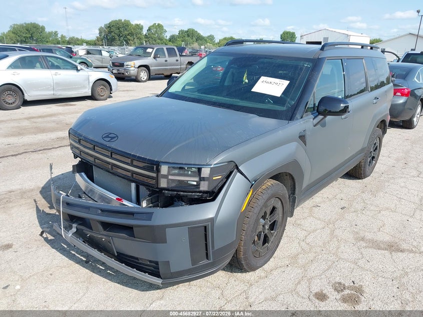 2025 Hyundai Santa Fe Xrt, Front End, IAAI, VIN 5NMP3DGL7SH099836 — photo 2