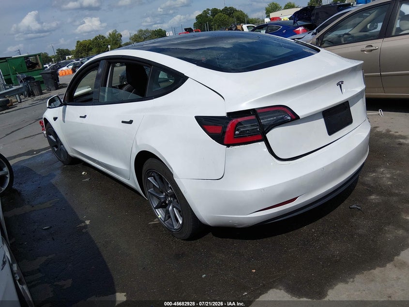 2022 Tesla Model 3 Rear-Wheel Drive VIN: 5YJ3E1EA1NF320264 Lot: 45682928
