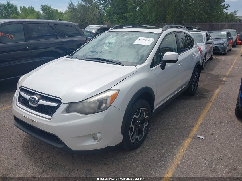 Vin: jf2gpavc6e8257418, lot: 46181549, subaru xv crosstrek 2.0i premium 20142