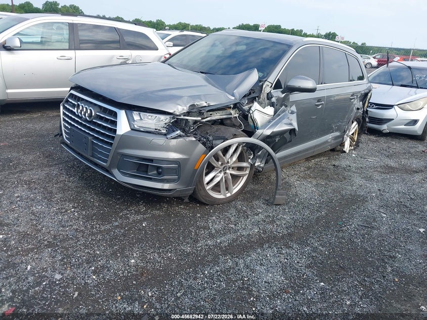 Vin: wa1vaaf75hd003018, lot: 46181551, audi q7 3.0t premium 20172