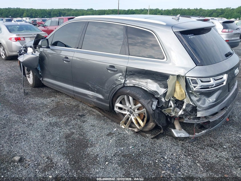 Vin: wa1vaaf75hd003018, lot: 46181551, audi q7 3.0t premium 20173
