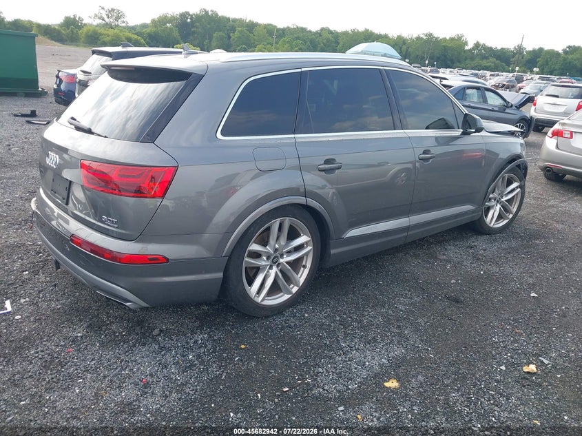 Vin: wa1vaaf75hd003018, lot: 46181551, audi q7 3.0t premium 20174