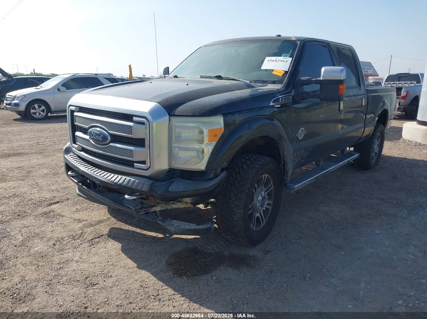 2015 Ford F250, Front End, IAAI, VIN 1FT7W2BT2FED05771 — photo 2