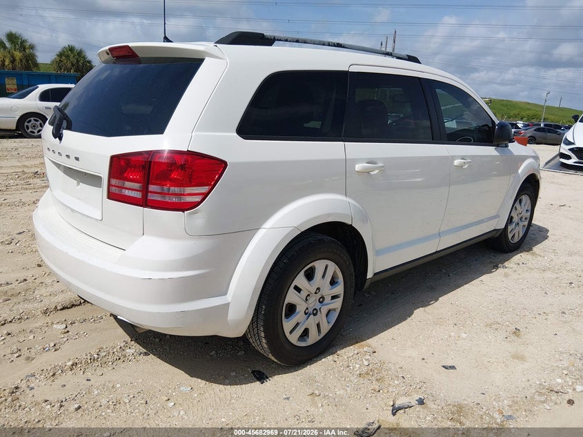 2019 Dodge Journey Se Value Package VIN: 3C4PDCAB4KT865791 Lot: 45682969