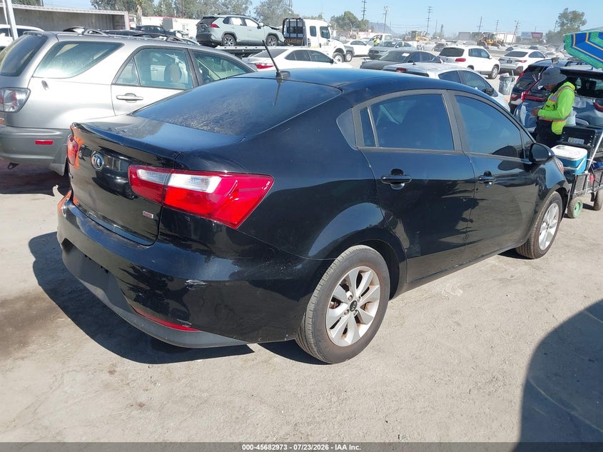 Vin: knadm4a30h6065748, lot: 46181581, kia rio lx 20174