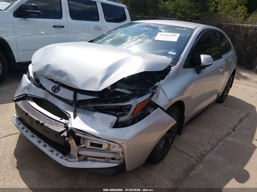 2026 TOYOTA COROLLA SEDAN 2.0L I-4 DI, DOHC, VVT, 169HP