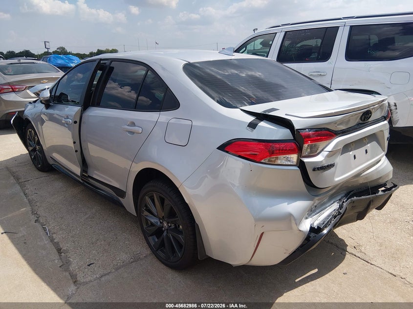 2026 TOYOTA COROLLA SEDAN 2.0L I-4 DI, DOHC, VVT, 169HP