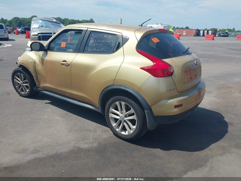 Vin: jn8af5mr9dt200117, lot: 46181600, nissan juke s 20133
