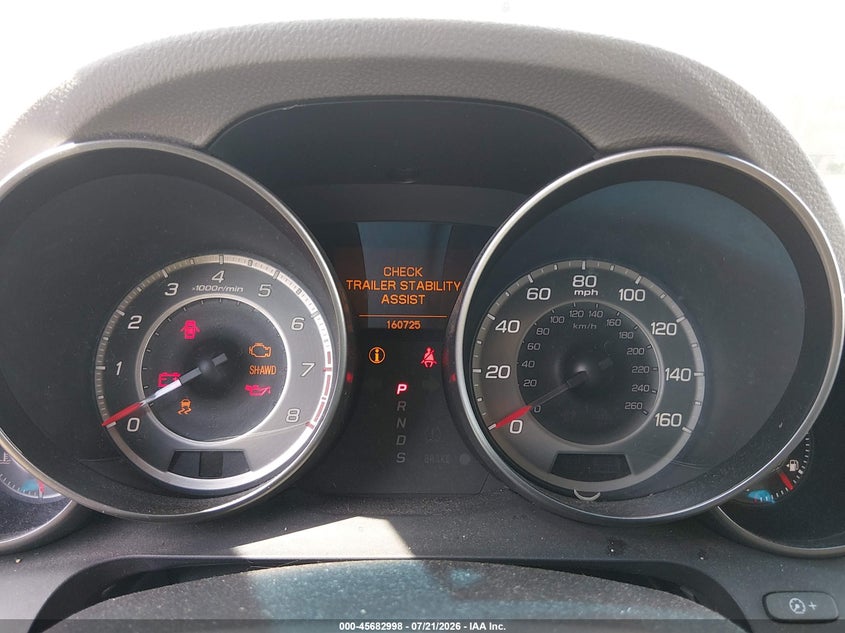 2012 Acura Mdx Technology Package VIN: 2HNYD2H36CH544028 Lot: 45682998