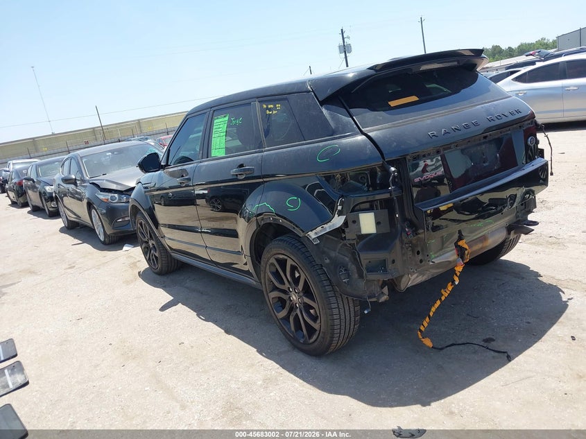Vin: salvt2bg9fh074202, lot: 46181611, land rover range rover evoque dynamic 20153