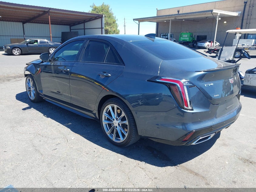 Vin: 1g6dg5rk3n0126619, lot: 46181618, cadillac ct4 sport 20223