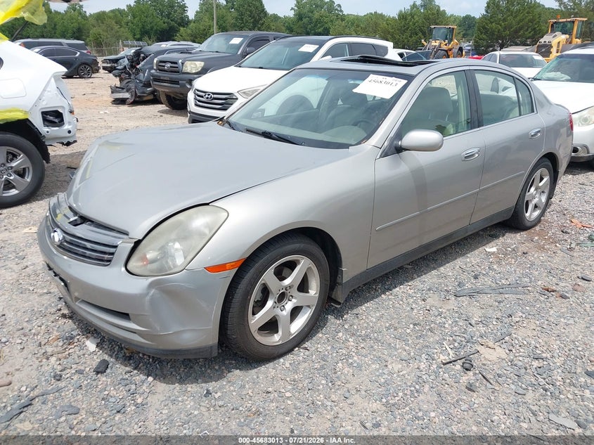2004 Infiniti G35 VIN: JNKCV51E94M619943 Lot: 45683013