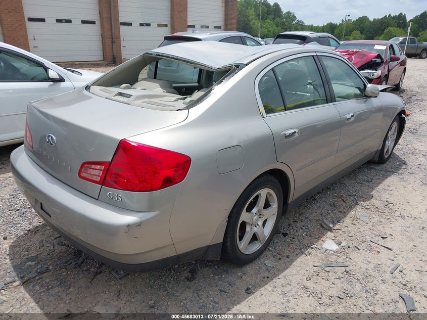 2004 Infiniti G35 VIN: JNKCV51E94M619943 Lot: 45683013
