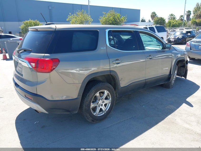 Vin: 1gkknkla3kz204398, lot: 46181638, gmc acadia sle-1 20194