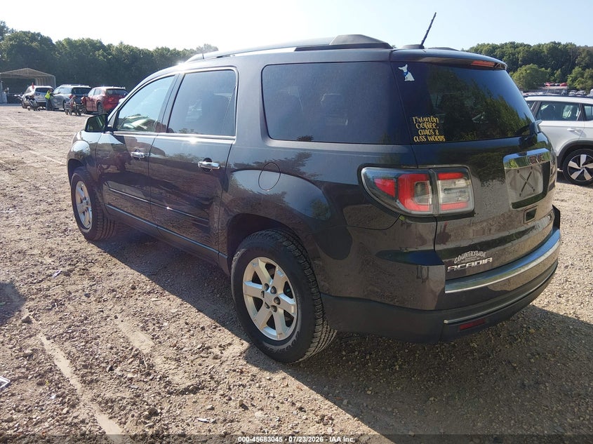 Vin: 1gkkrpkd6gj267689, lot: 46181654, gmc acadia sle-2 20163