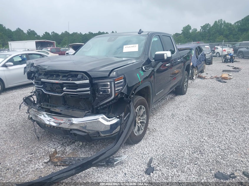 Vin: 1gtphded7sz123772, lot: 46181670, gmc sierra 1500 2wd  short box slt 20252