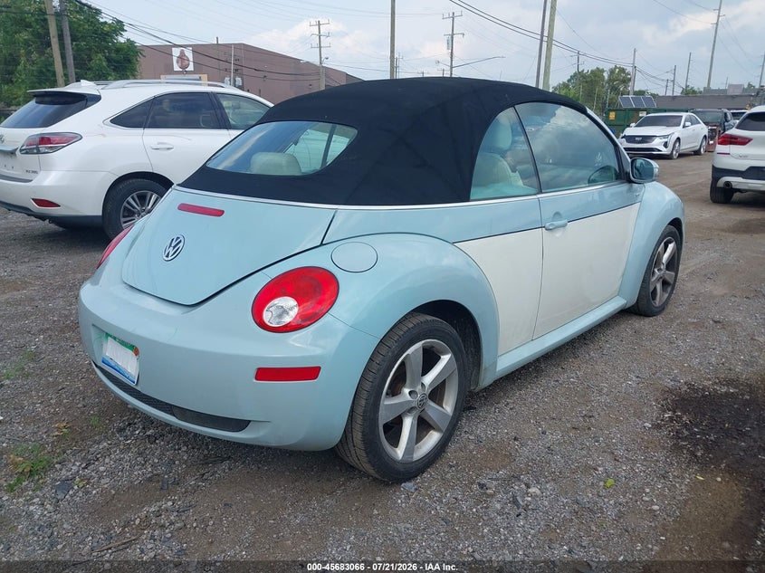 2010 Volkswagen New Beetle 2.5L Final Edition VIN: 3VWRG3ALXAM011063 Lot: 45683066
