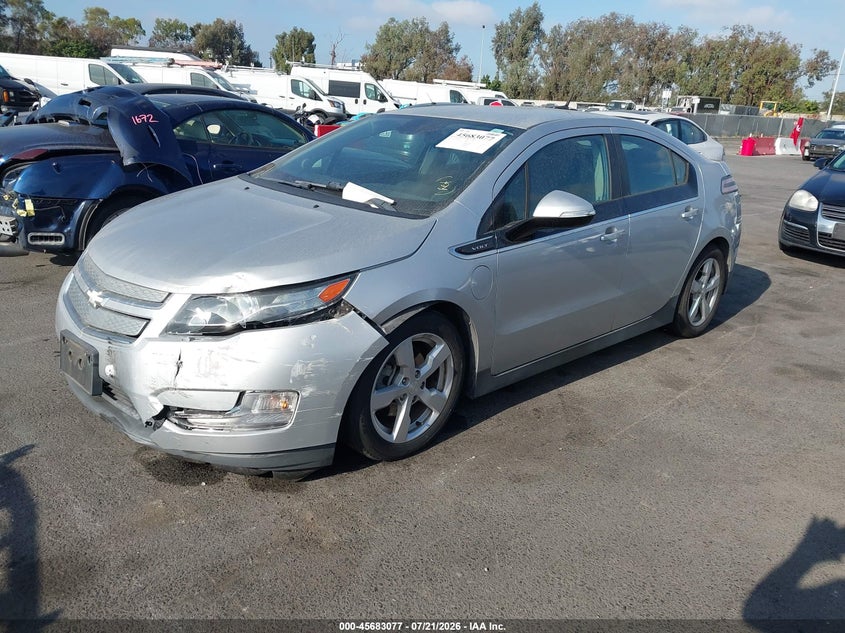 Vin: 1g1re6e49eu142525, lot: 46181686, chevrolet volt 20142