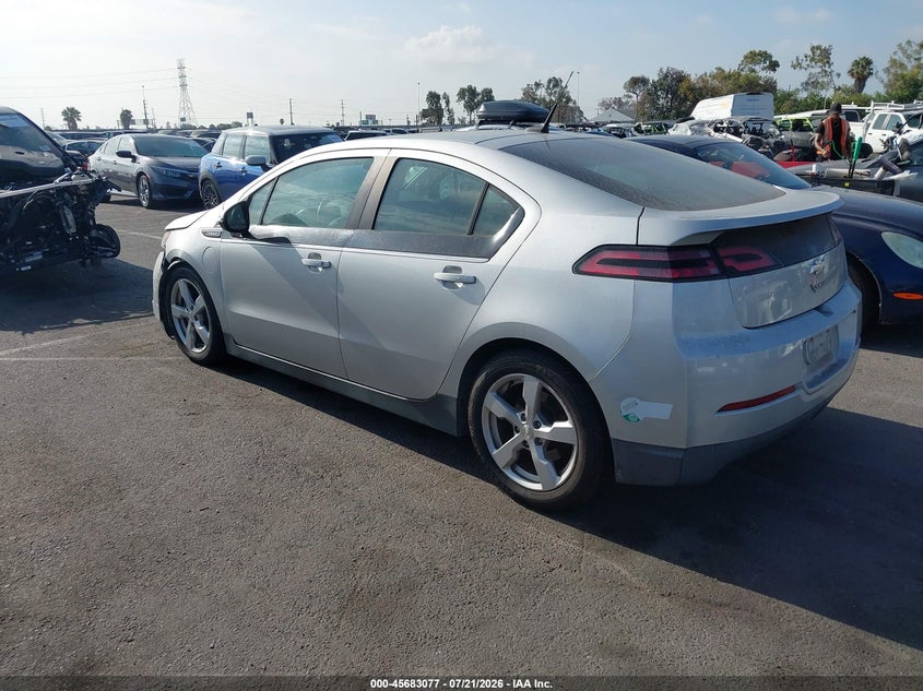 Vin: 1g1re6e49eu142525, lot: 46181686, chevrolet volt 20143