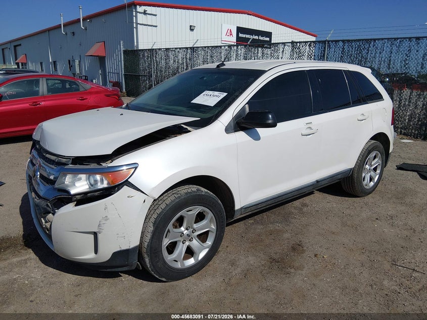 2013 Ford Edge Sel VIN: 2FMDK3JC3DBC30282 Lot: 45683091