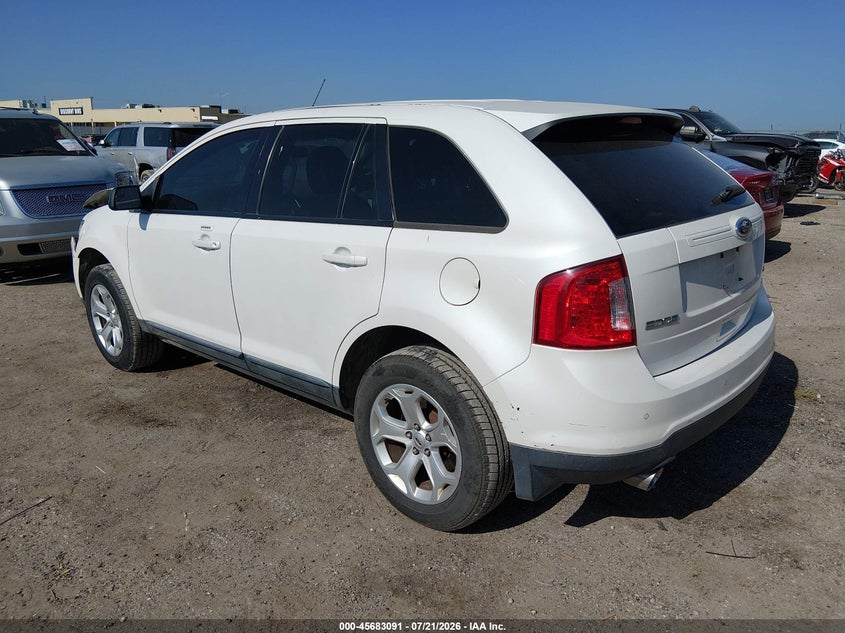 2013 Ford Edge Sel VIN: 2FMDK3JC3DBC30282 Lot: 45683091
