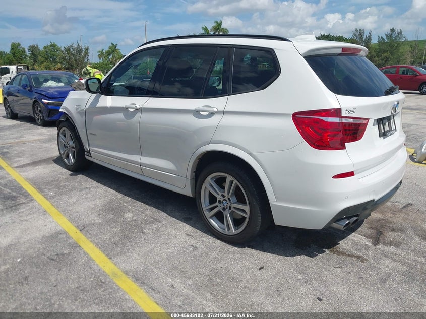 2014 BMW X3 xDrive28I VIN: 5UXWX9C56E0D28520 Lot: 45683102