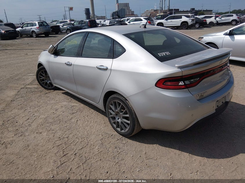 Vin: 1c3cdfca7dd106859, lot: 46181718, dodge dart limited 20133