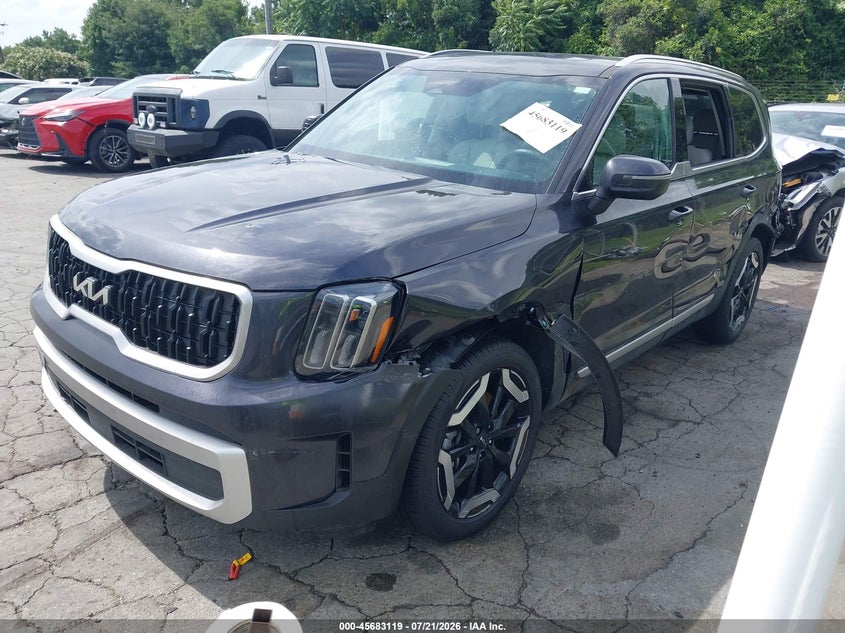 2025 Kia Telluride Ex VIN: 5XYP3DGC2SG607284 Lot: 45683119