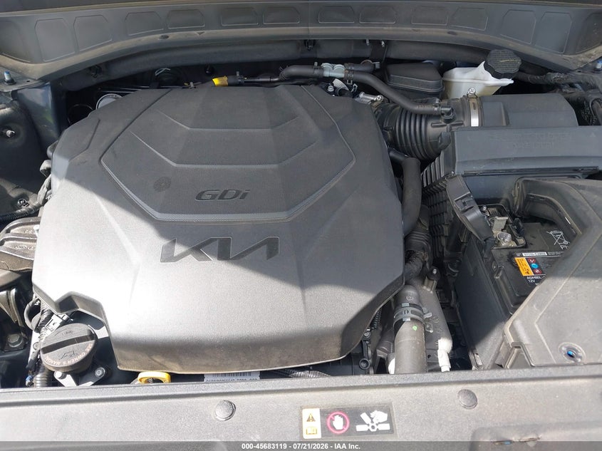 2025 Kia Telluride Ex VIN: 5XYP3DGC2SG607284 Lot: 45683119